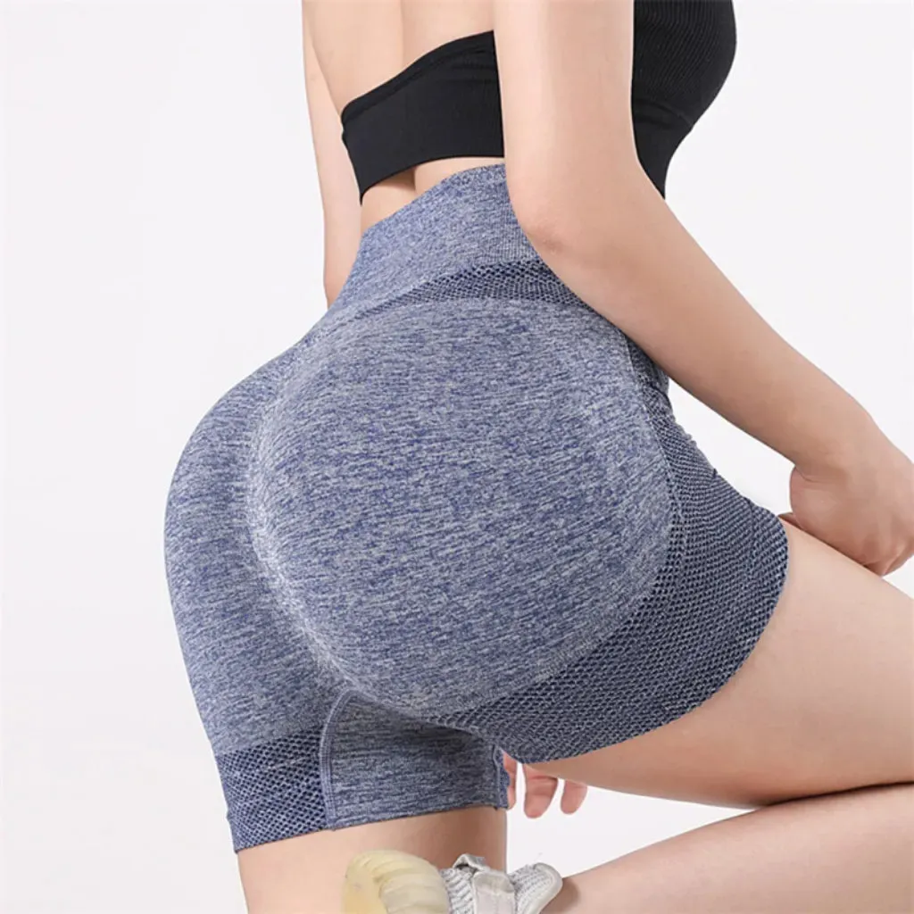 A&A Yoga High Waist Workout Shorts