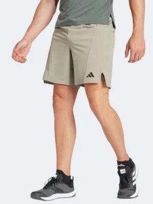 Adidas D4T Men Training Short Silver Pebble