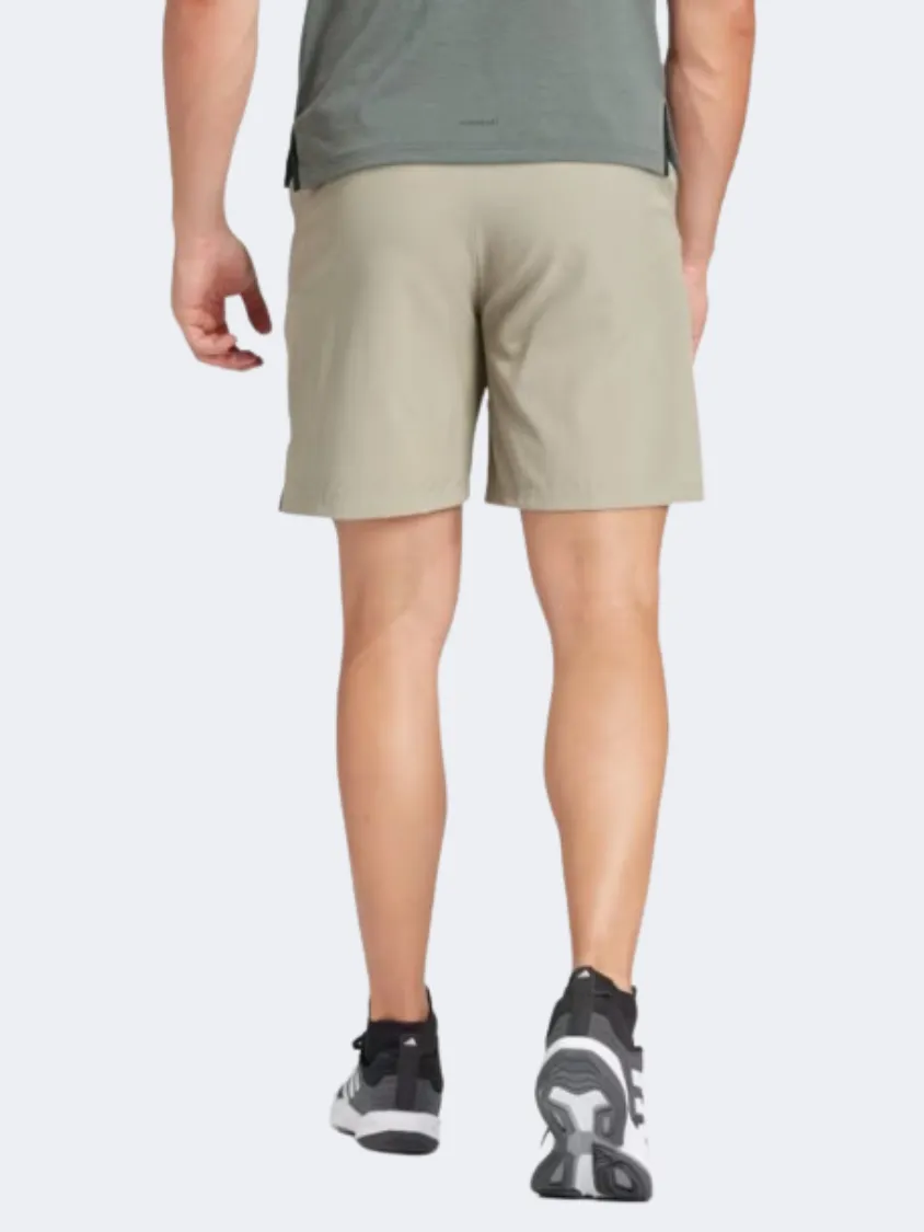 Adidas D4T Men Training Short Silver Pebble