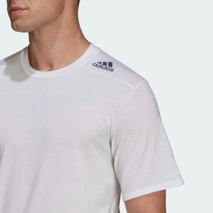 Adidas Designed For Training Men Training T-Shirt White