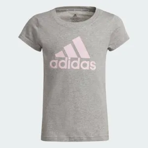 Adidas Essentials Gs-Girls Lifestyle T-Shirt Medium Grey