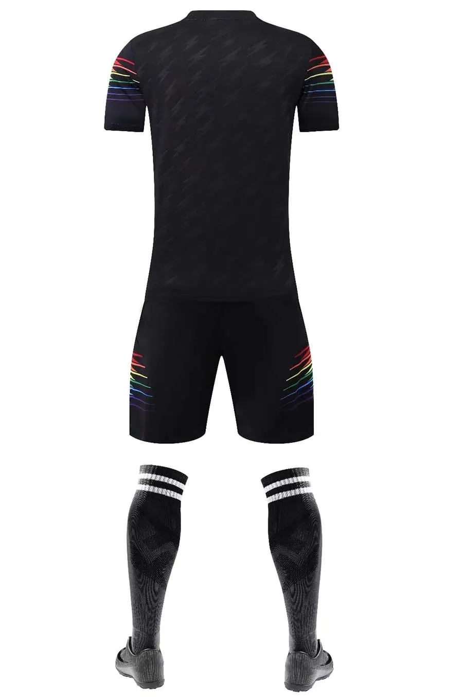 Adult Kids Football Jerseys Shorts Sets Boys and girls Soccer Uniforms Sport Clothes Set