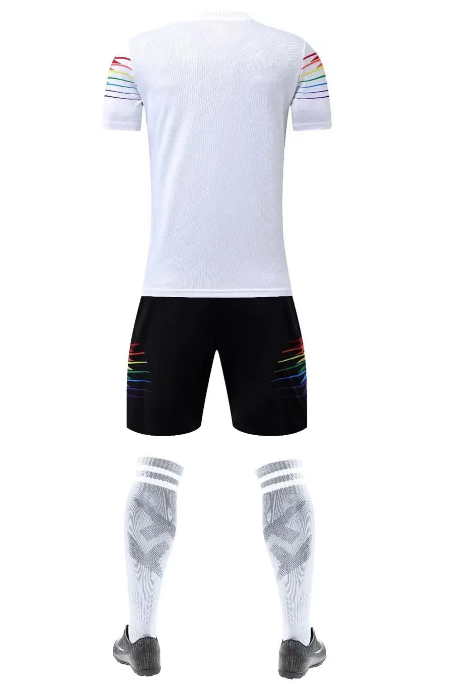 Adult Kids Football Jerseys Shorts Sets Boys and girls Soccer Uniforms Sport Clothes Set