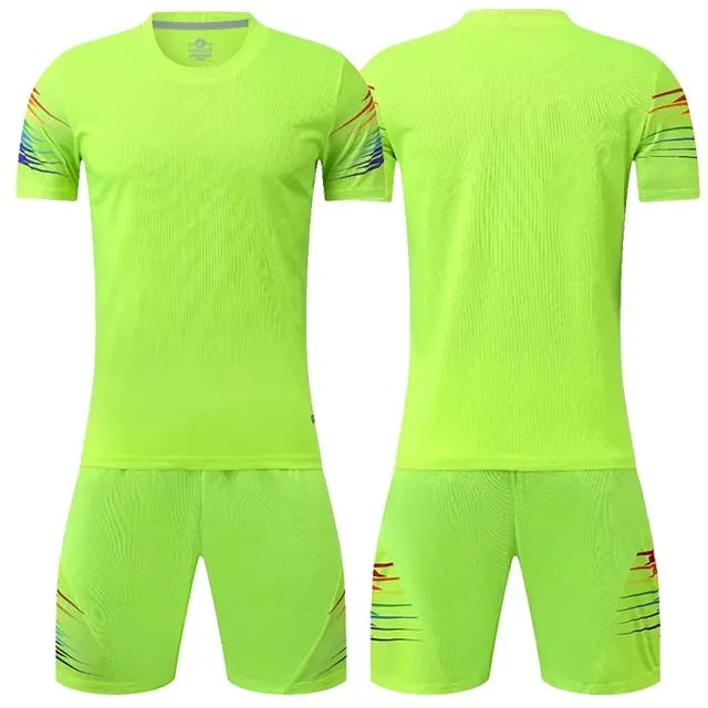 Adult Kids Football Jerseys Shorts Sets Boys and girls Soccer Uniforms Sport Clothes Set