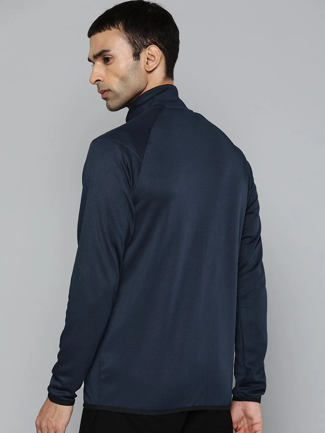 Alcis Men Solid Navy Blue Jackets