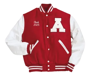 Annandale Men's Varsity Letter Jacket