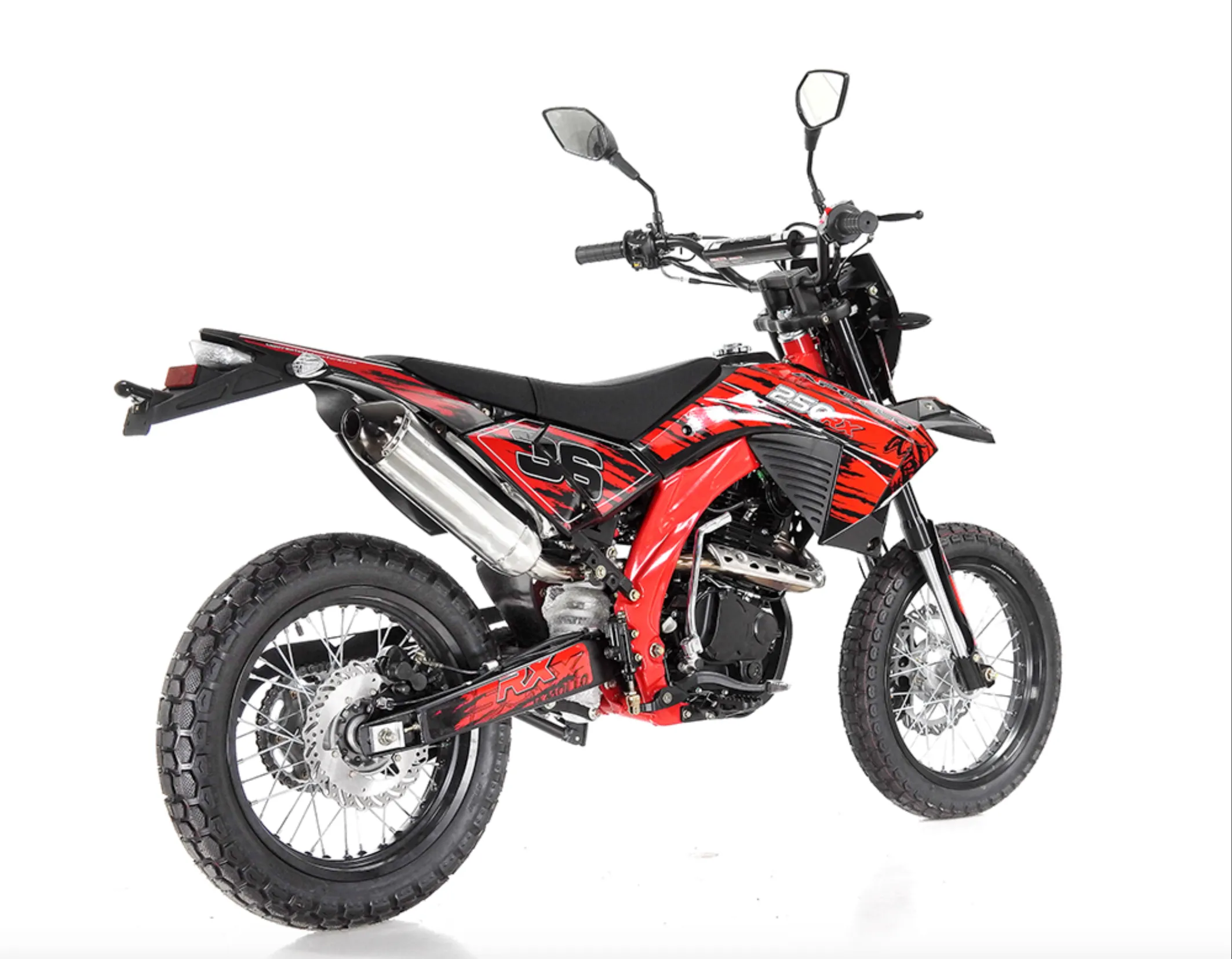 Apollo 250cc Dual Sport Motocross Dirt Bike -Street Legal - DB-36 DOT