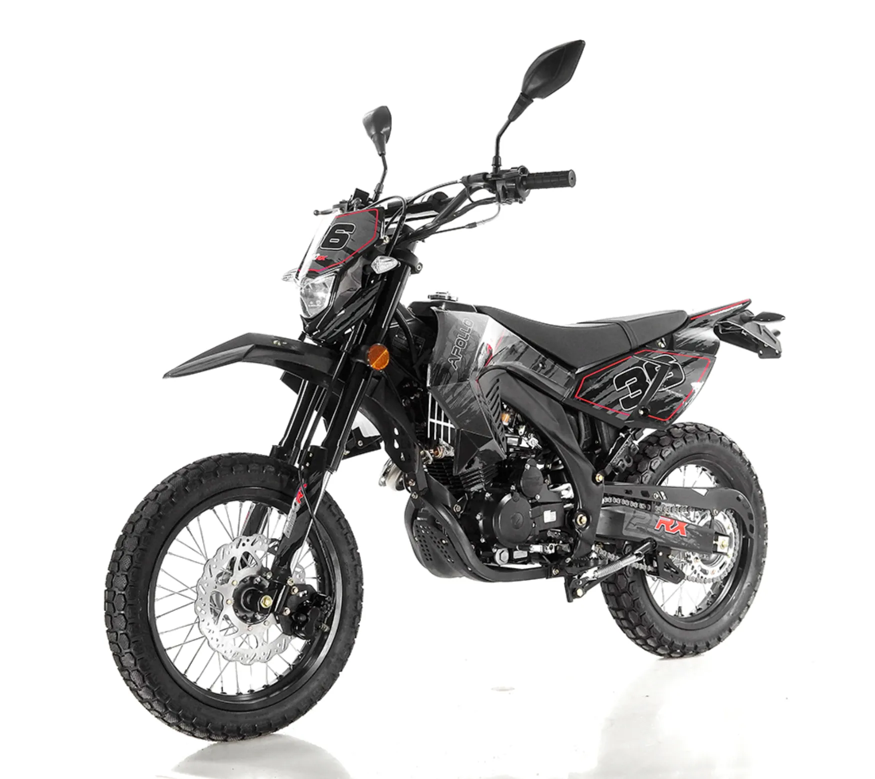 Apollo 250cc Dual Sport Motocross Dirt Bike -Street Legal - DB-36 DOT