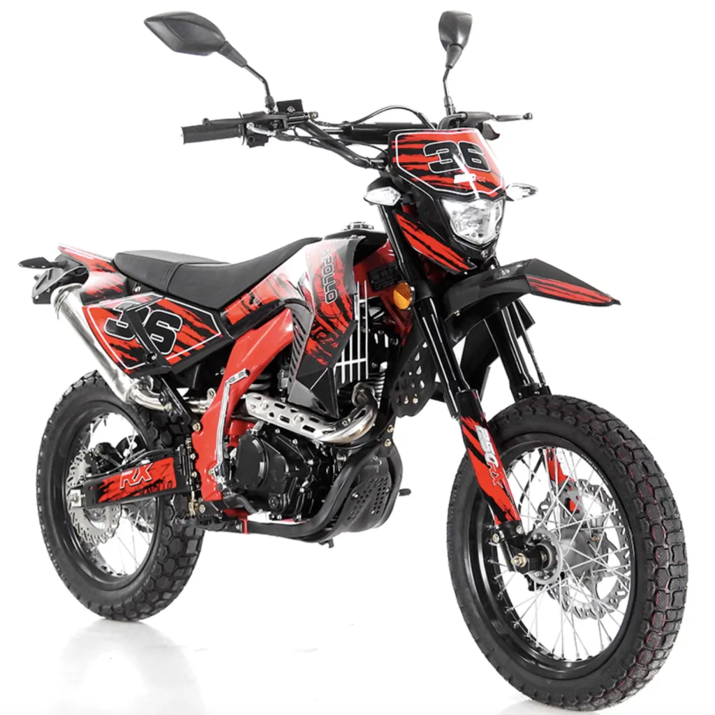 Apollo 250cc Dual Sport Motocross Dirt Bike -Street Legal - DB-36 DOT