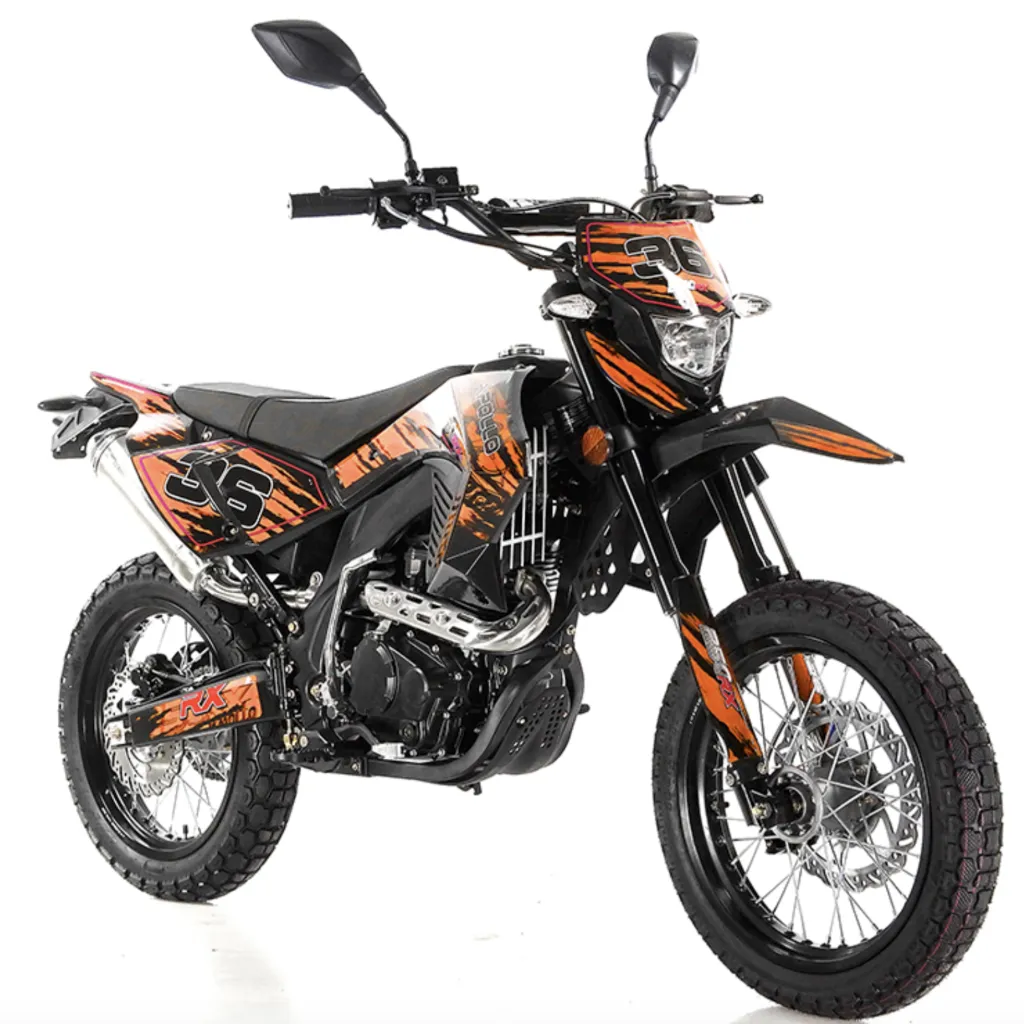 Apollo 250cc Dual Sport Motocross Dirt Bike -Street Legal - DB-36 DOT