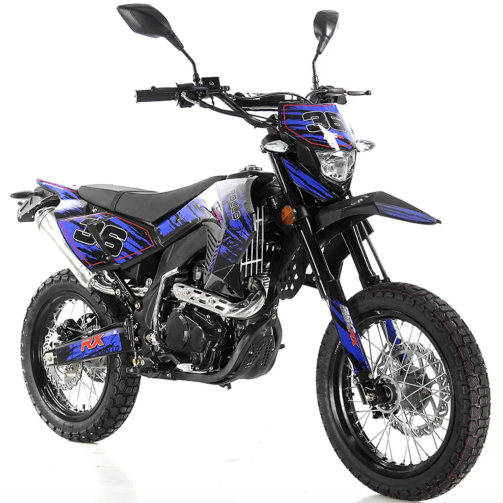 Apollo 250cc Dual Sport Motocross Dirt Bike -Street Legal - DB-36 DOT