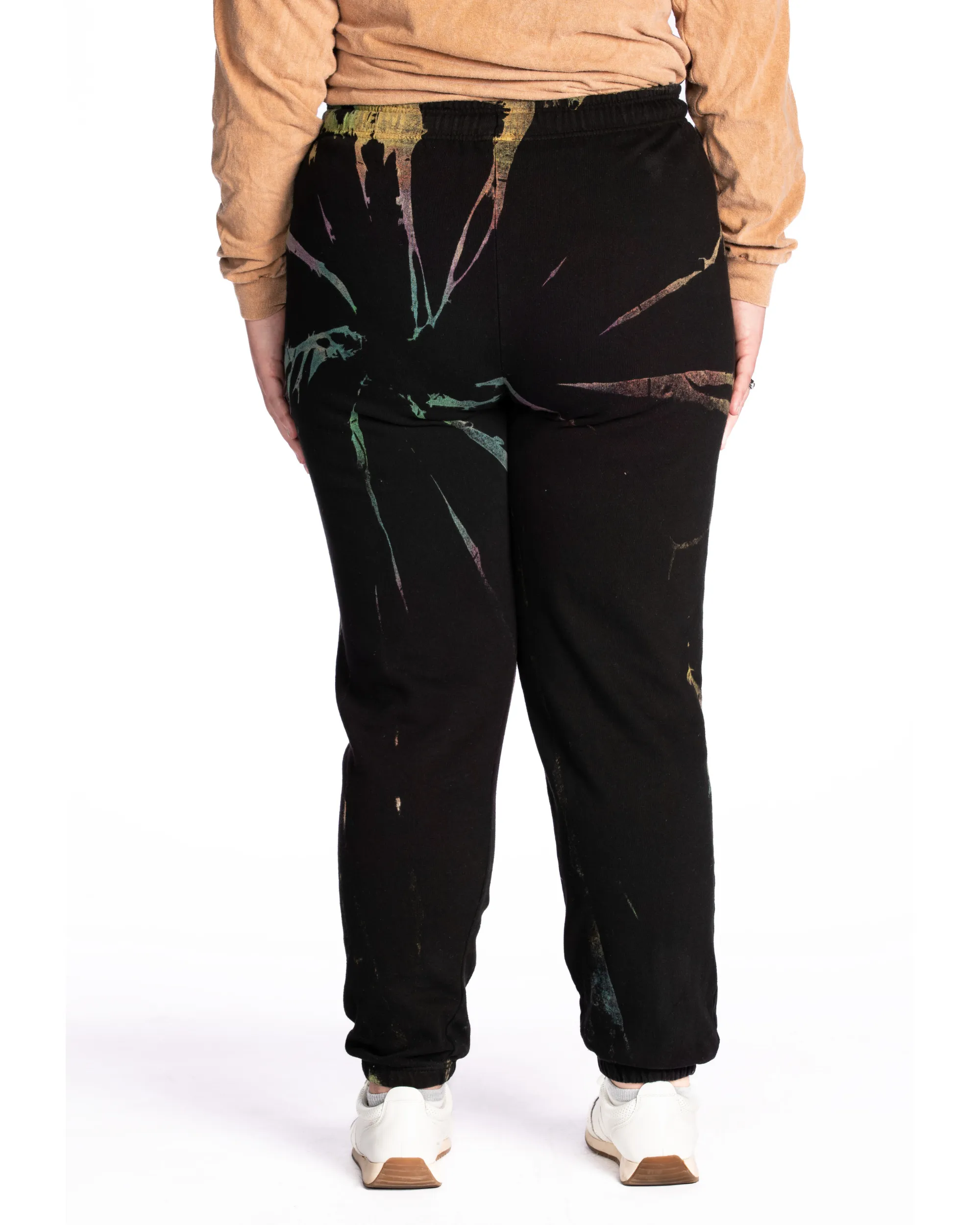 Aurora Spiral Tie Dye Premium Fleece Sweatpants