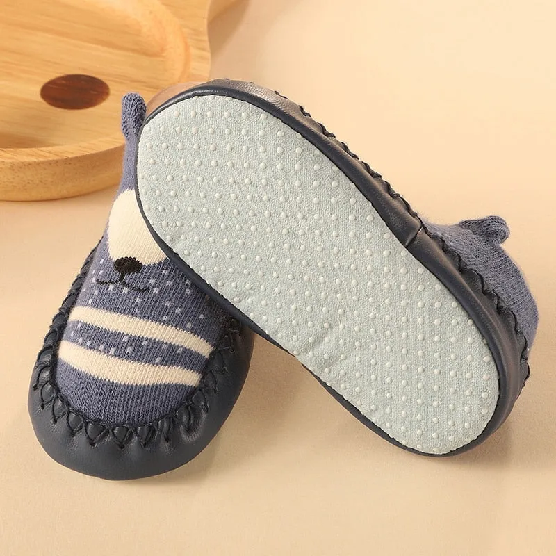 Baby Cute Kids Socks Shoes / Floor Sneaker First Walkers Toddler For 0-6 Years