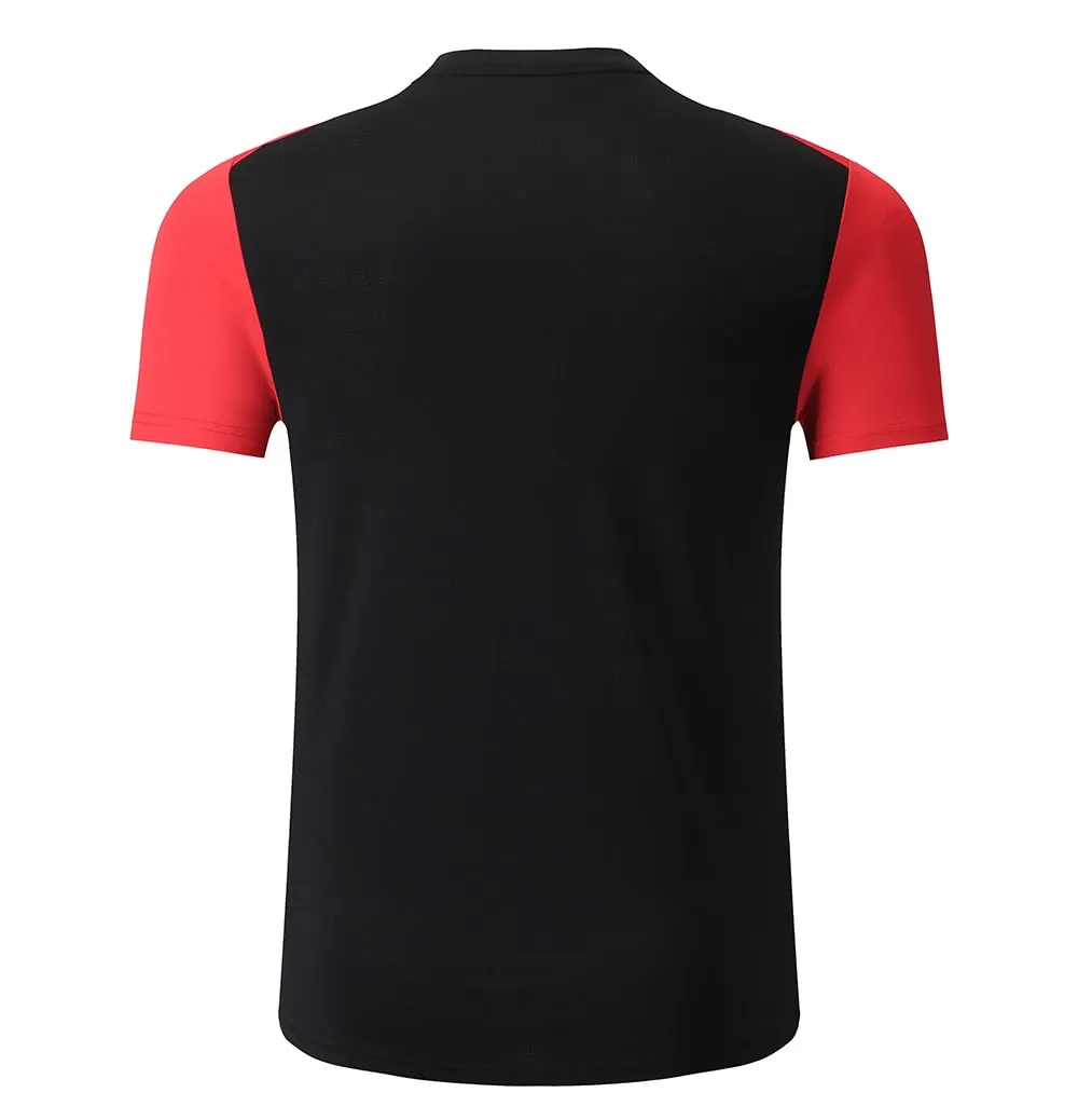 Badminton Volleyball Sportswear Golf Tennis Men sports Table Tennis Quick dry Running Exercise training Shirt