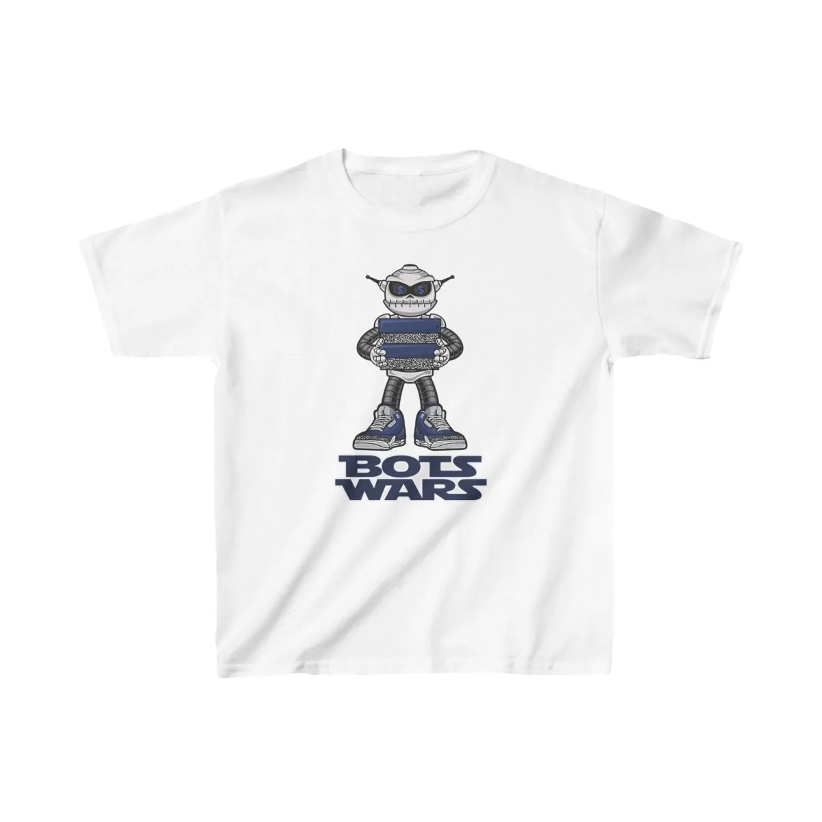 Bots Wars Kids' Heavy Cotton Tee