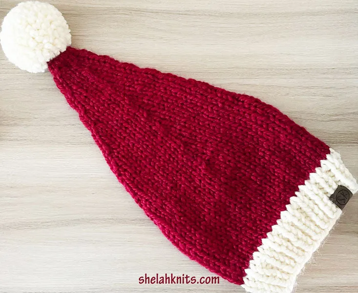 Classic Santa Knit Stocking Hat