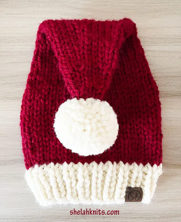 Classic Santa Knit Stocking Hat