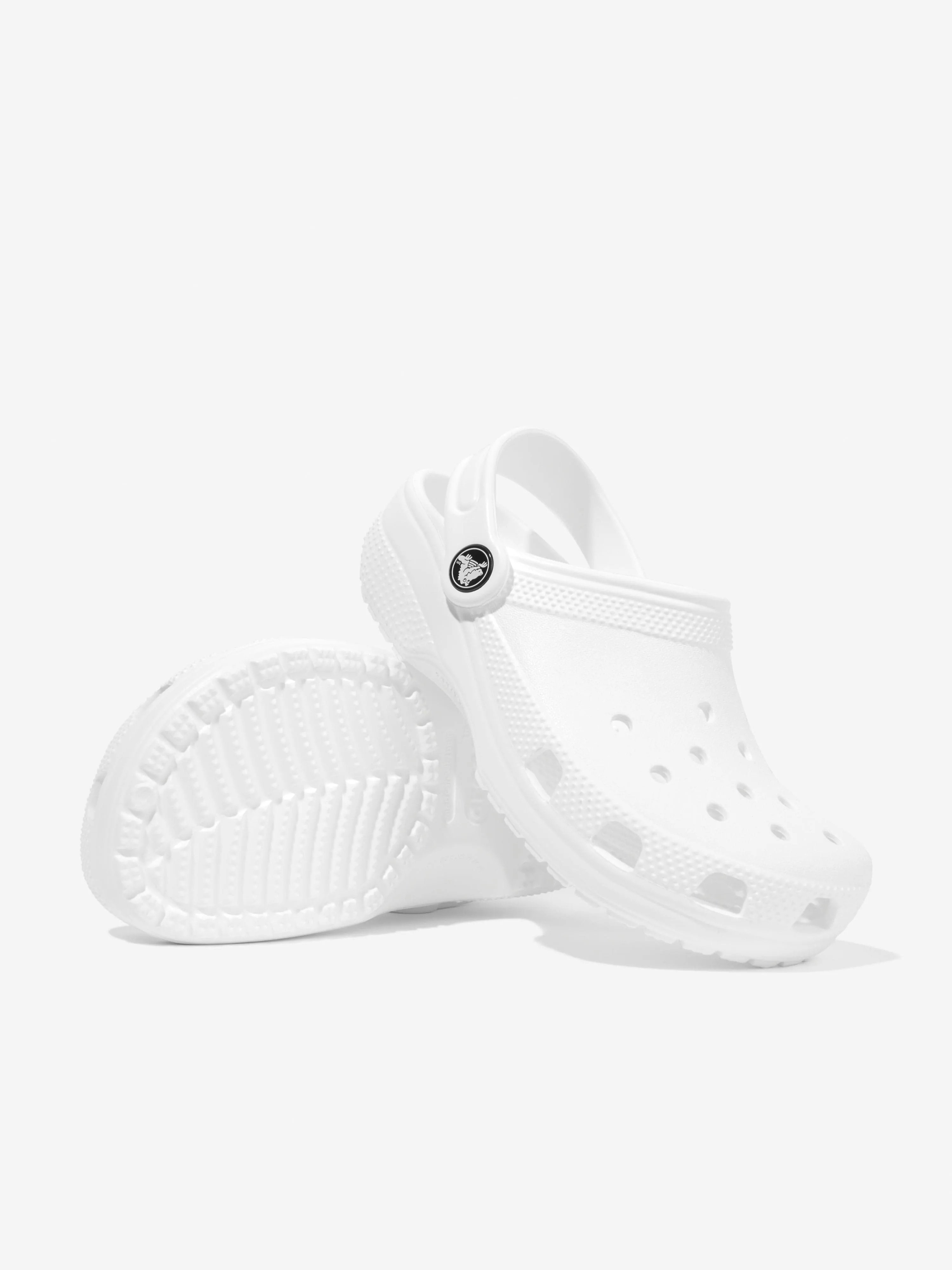 Crocs Kids Classic Clog in White