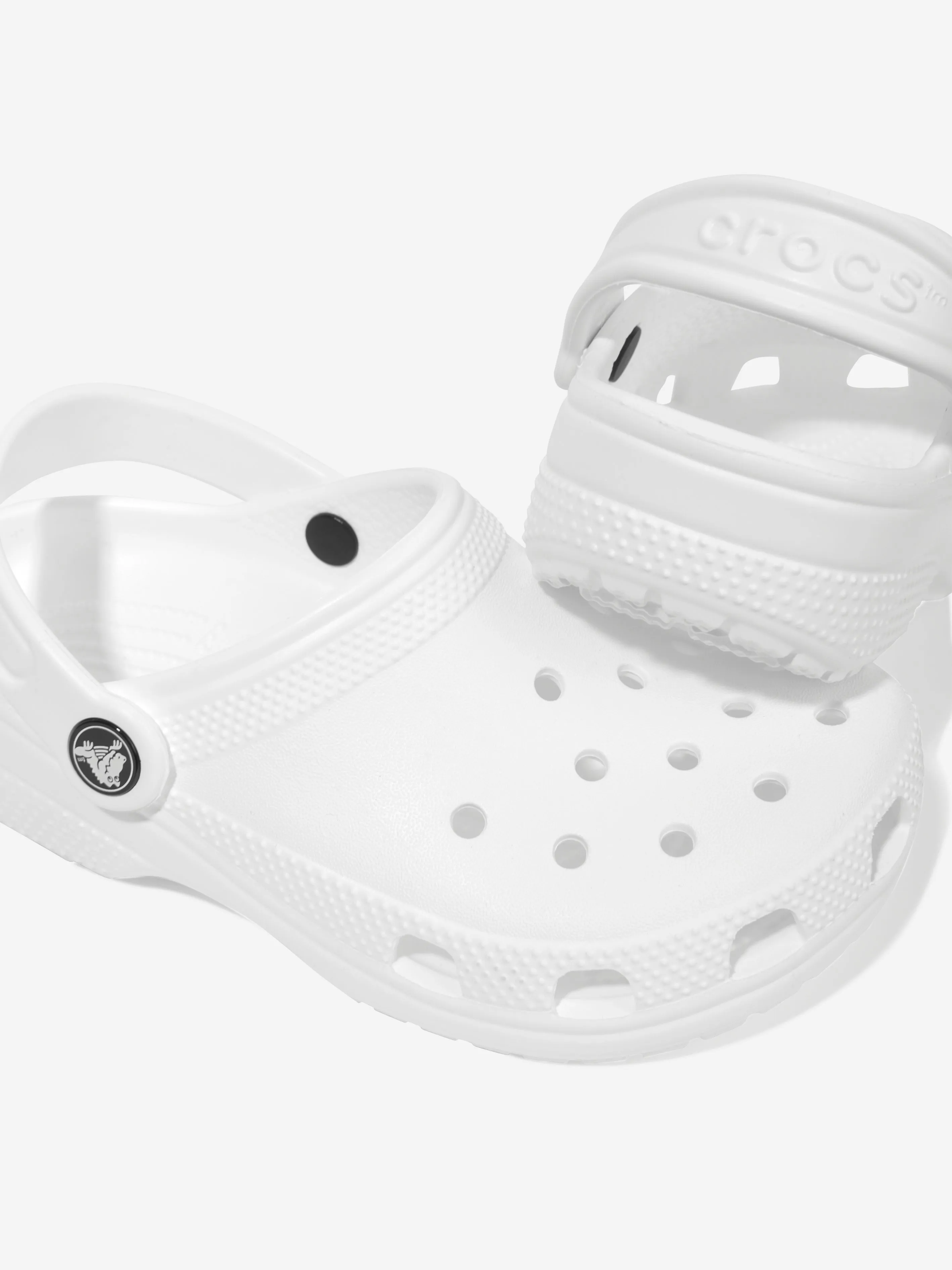 Crocs Kids Classic Clog in White