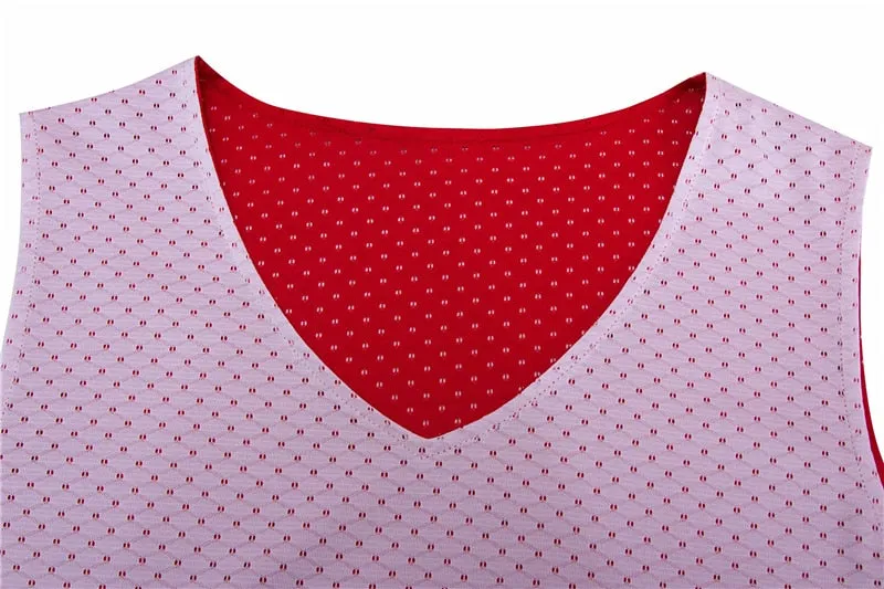 Double-sided Wearable Reversible Basketball Jersey Uniforms double-deck Quick-drying Sports Shirts Adult Kids Basketball Jerseys