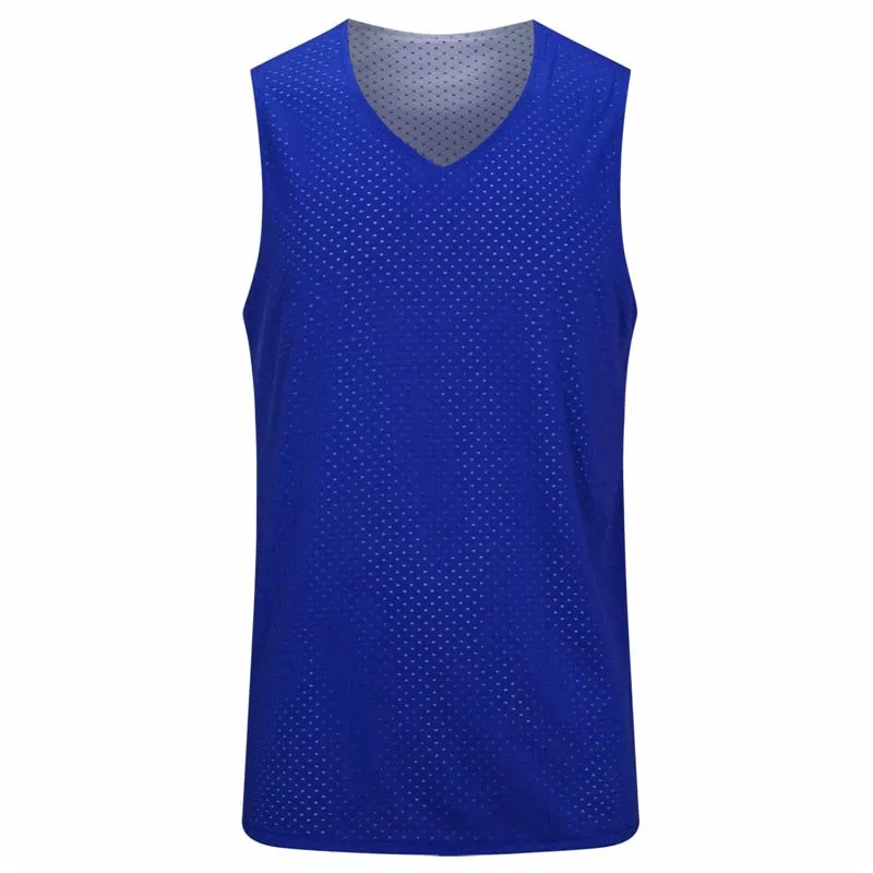 Double-sided Wearable Reversible Basketball Jersey Uniforms double-deck Quick-drying Sports Shirts Adult Kids Basketball Jerseys