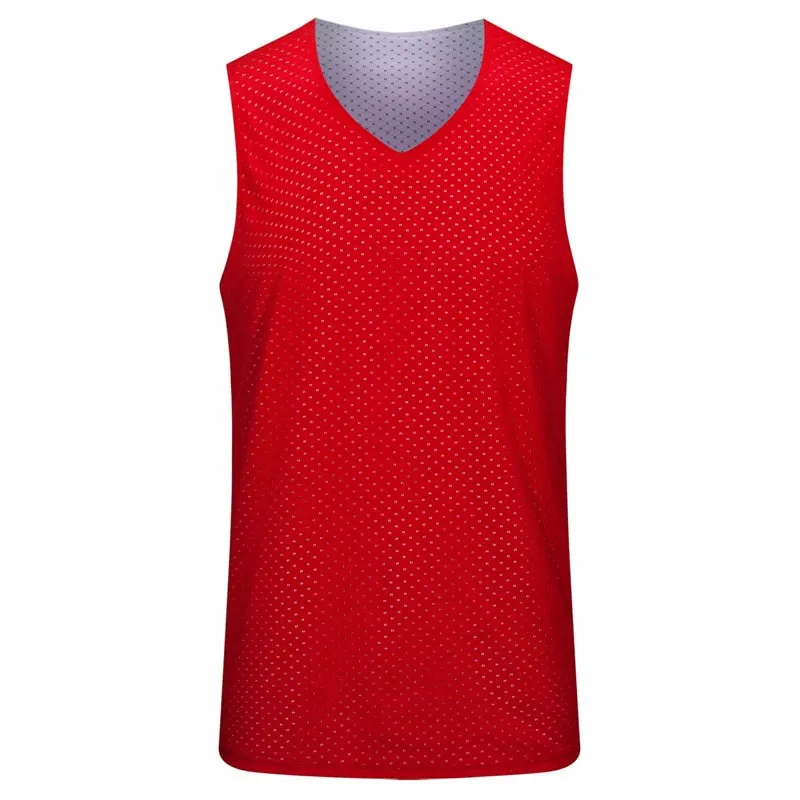 Double-sided Wearable Reversible Basketball Jersey Uniforms double-deck Quick-drying Sports Shirts Adult Kids Basketball Jerseys