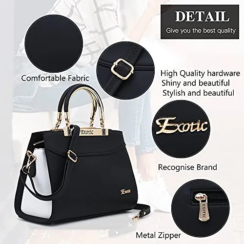 EXOTIC Women Handbag Black