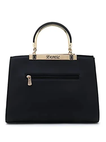 EXOTIC Women Handbag Black