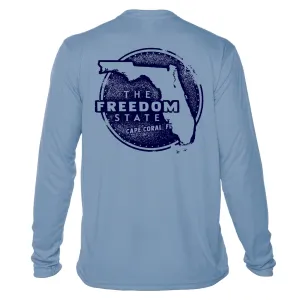 Florida: The Freedom State Sun Shirt - UPF50 Sun Protection Dryfit Shirt