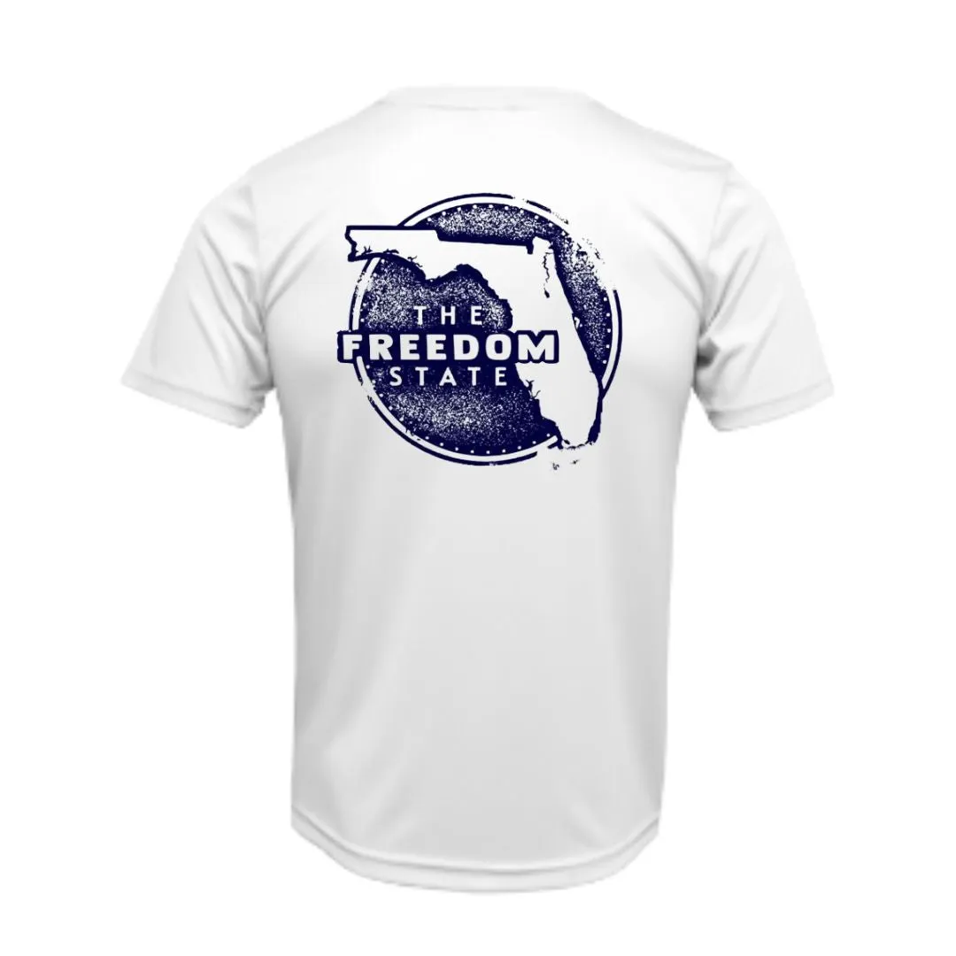 Florida: The Freedom State Sun Shirt - UPF50 Sun Protection Dryfit Shirt