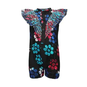 GIRLS MULTICOLOUR ANKARA DRESS