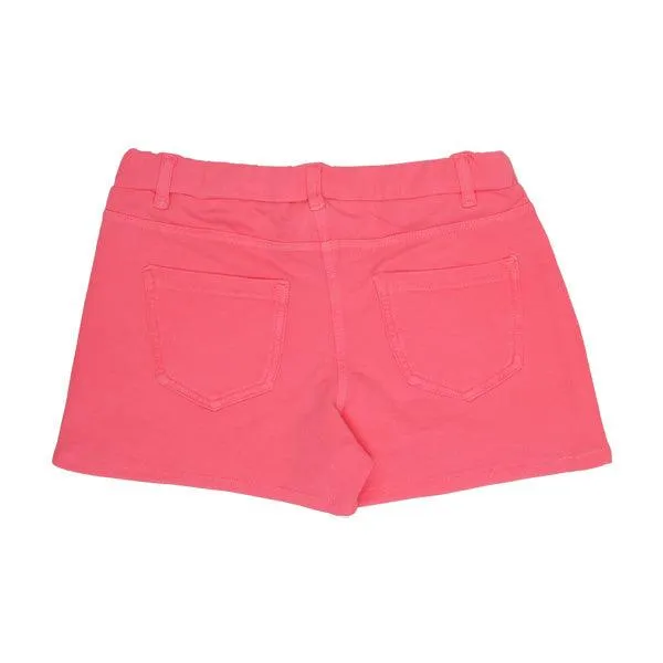 GIRLS PINK BUM SHORTS