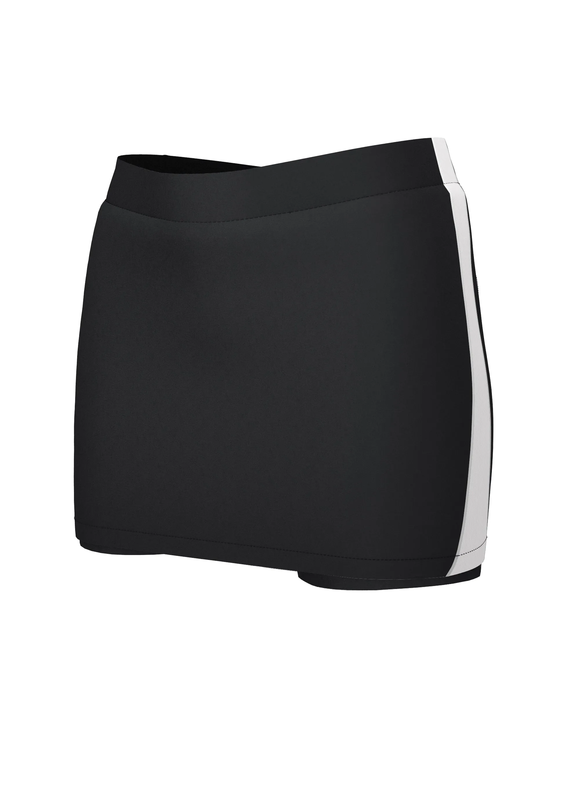 IGEN LADIES SPORTS SKORTS BLACK/WHITE