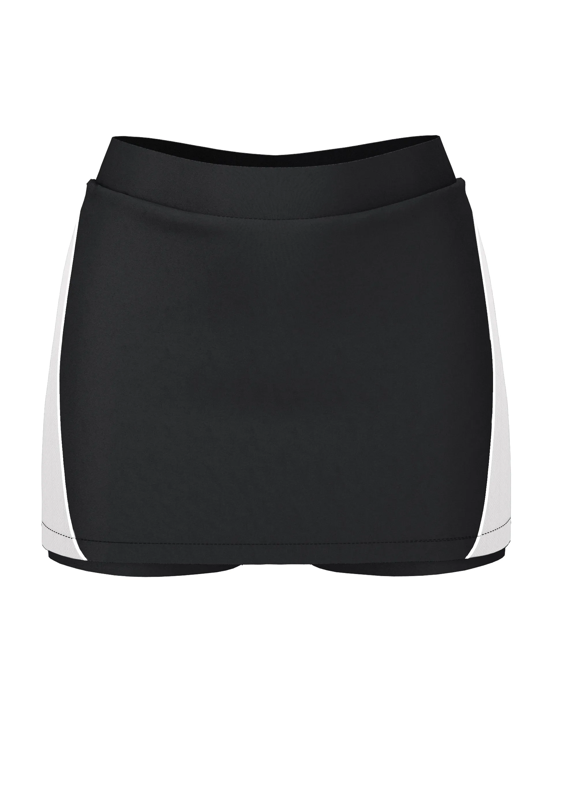 IGEN LADIES SPORTS SKORTS BLACK/WHITE