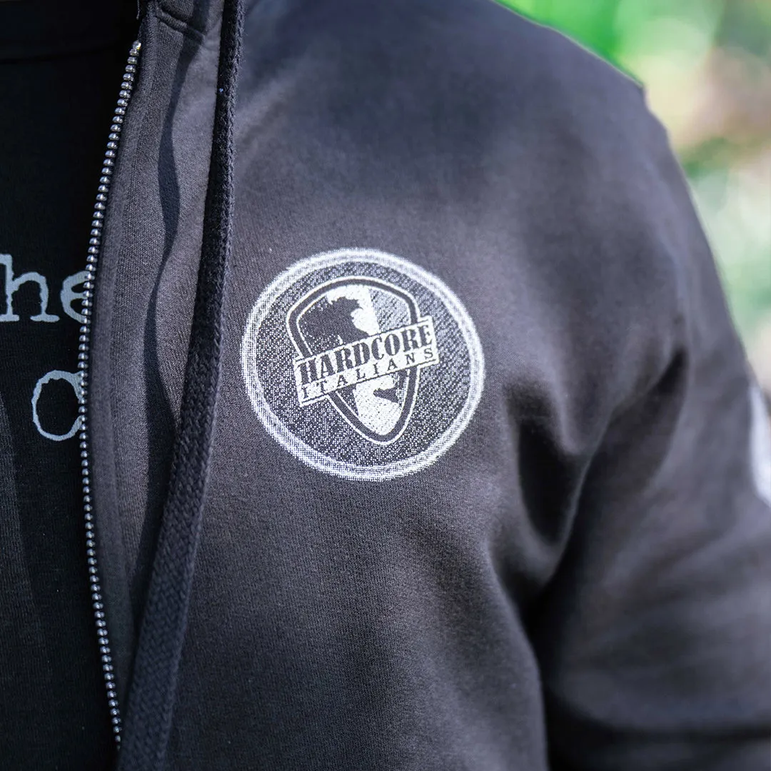 Italian Patches Full-Zip Hoodie