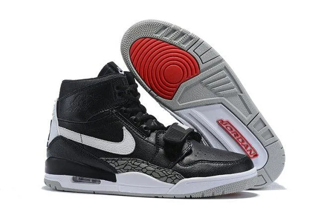 Jordan Legacy 312 Black/White Men's Basketball Shoes