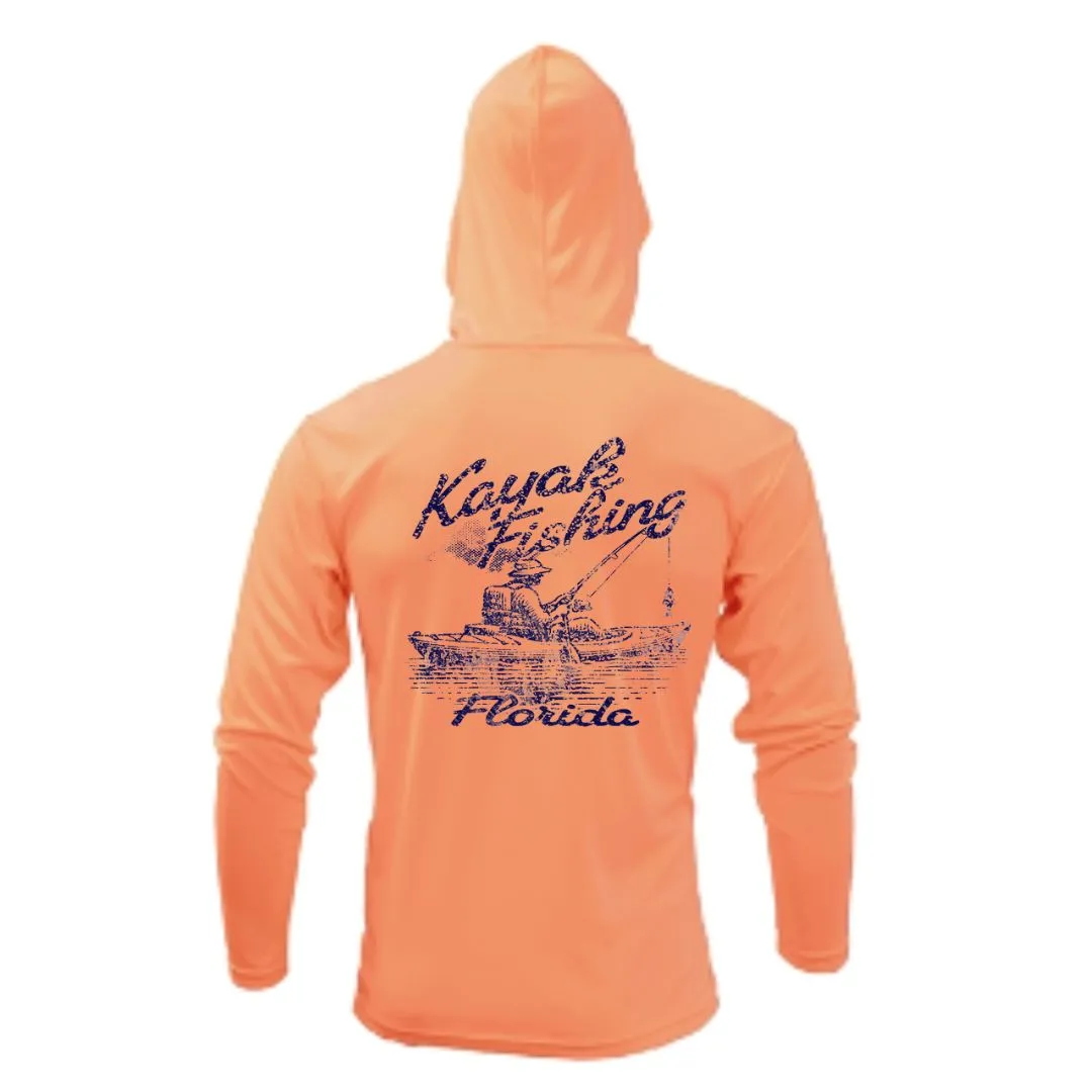 Kayak Fishing Sun Shirt UPF50 - Florida or Custom Location