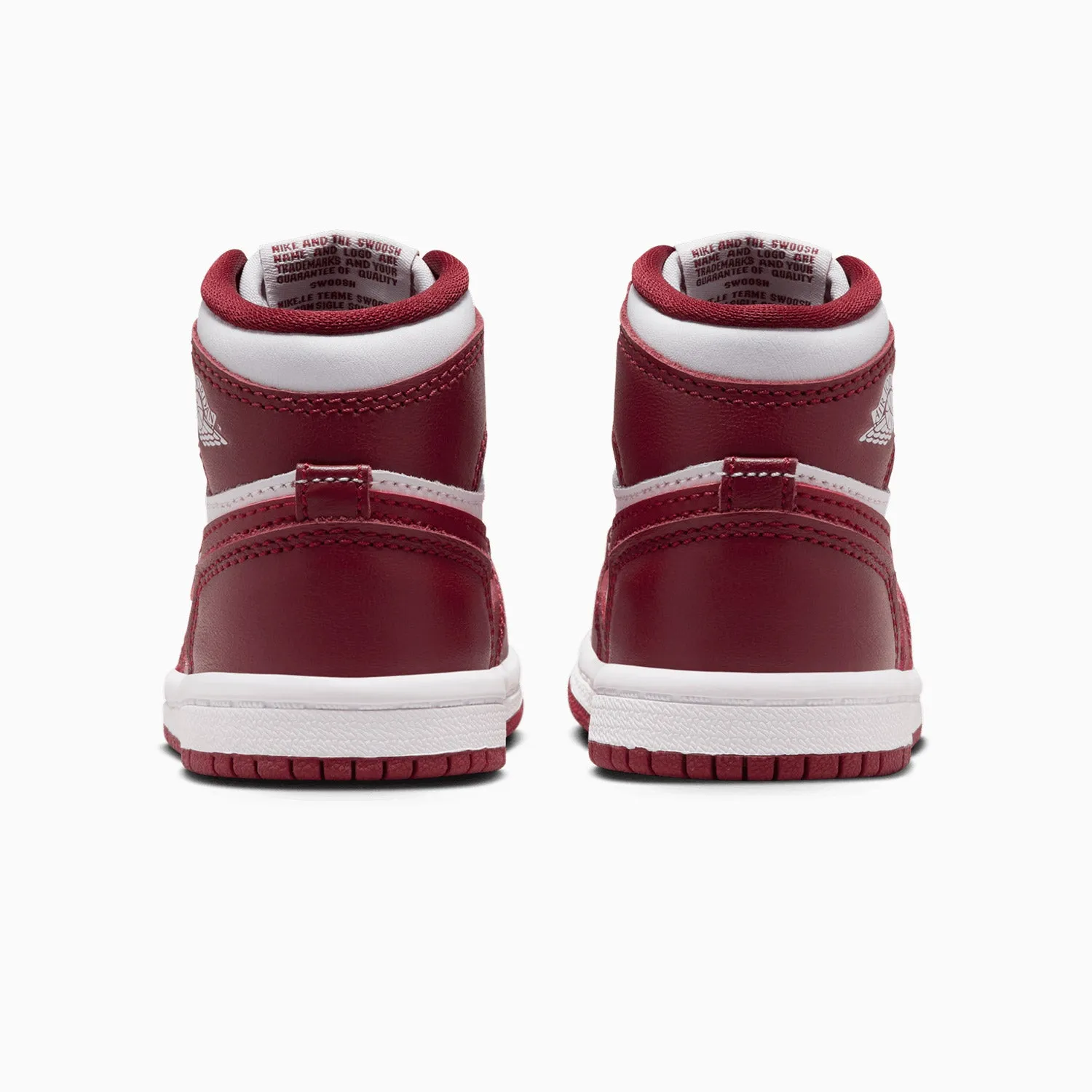 Kid's Air Jordan 1 Retro OG "White Team Red" Toddlers