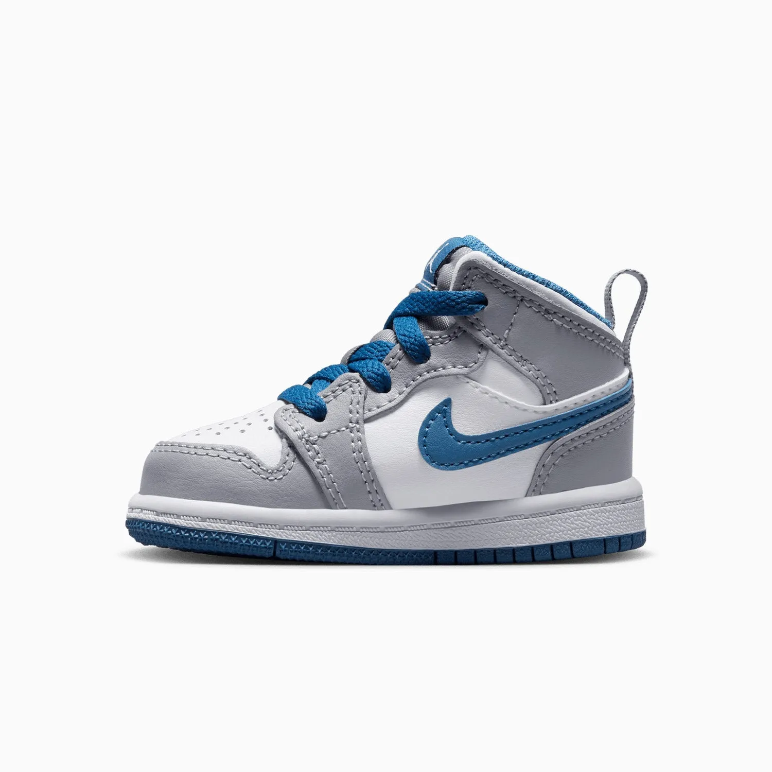 Kid's Jordan 1 Mid "Cement True Blue" Toddlers