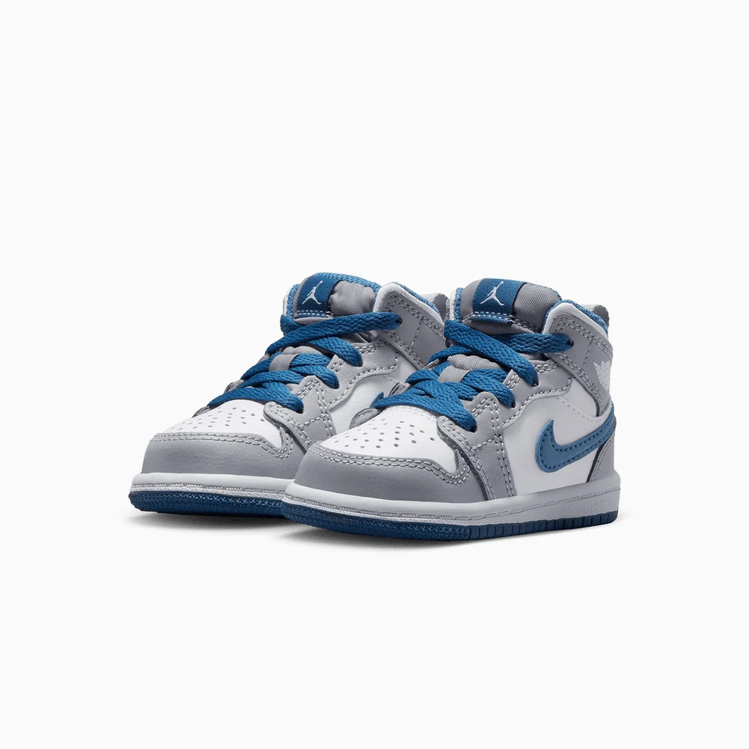 Kid's Jordan 1 Mid "Cement True Blue" Toddlers