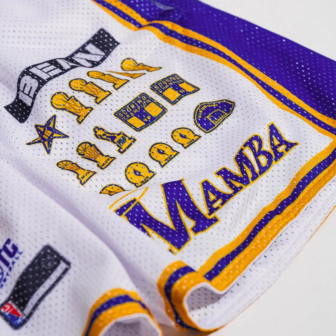 Kings of the Court Mamba Swingman Mesh Shorts Mamba Day 8/24 Collection