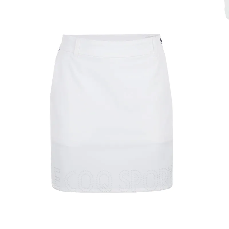 LE COQ SPORTIF GOLF Tail Sporty Skort (White)