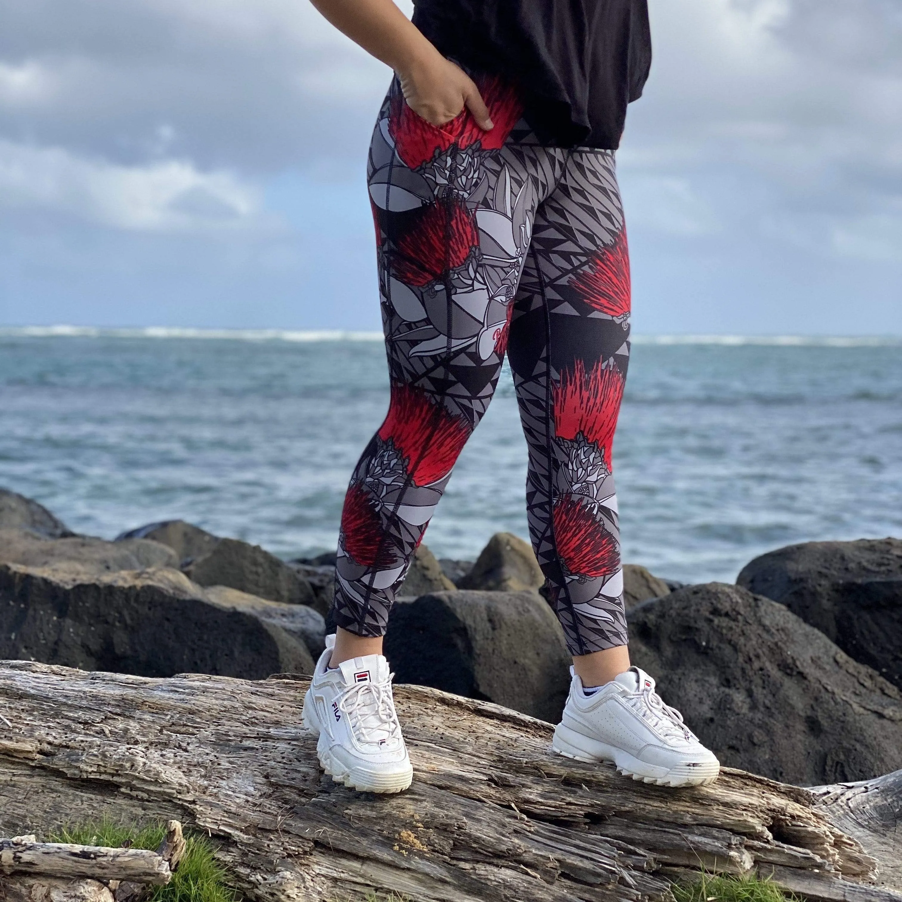 LEHUA LEGGING RED