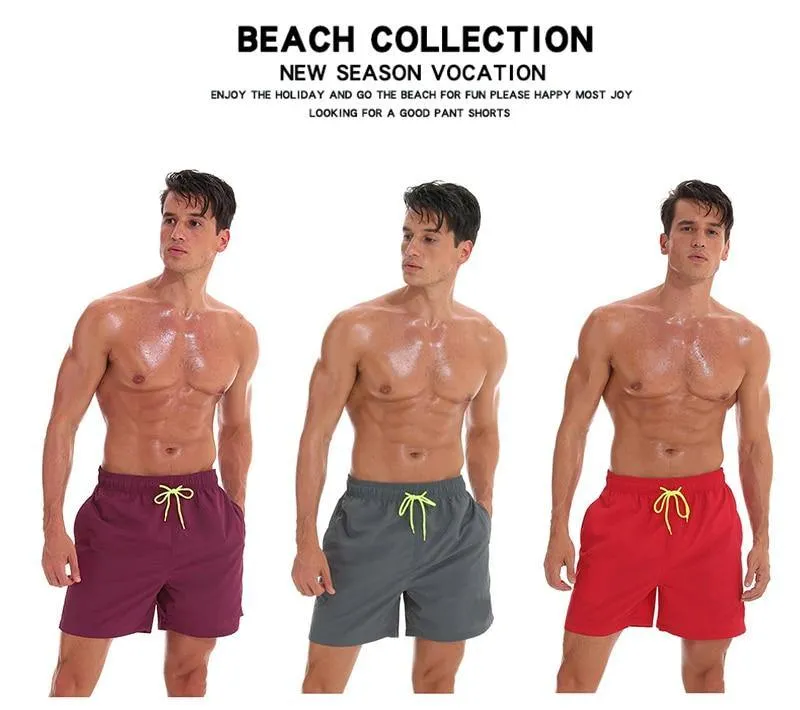 Mens Swimwear Swim Trunks Beach Board Swimming Pants Swimsuit Sports Surfing shorts