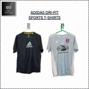 MIX BRANDED SPORTS DRI FIT SPORTS T-SHIRTS - 40 PCS