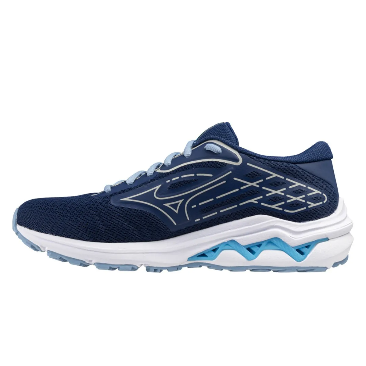 Mizuno Wave Equate 8 Womens | Estate Blue/river Blue/glacier