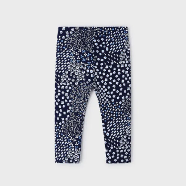 NAVY BLUE POLKA DOT LEGGINGS