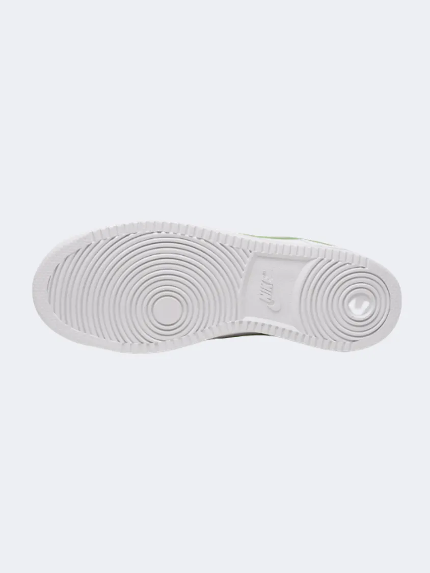 Nike Court Vision Low  Men Lifestyle Shoes White/Oil Green