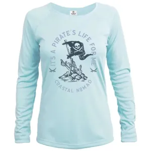 Pirate's Life Sun Shirt - Women UPF50 Sun Protection Graphic Tee