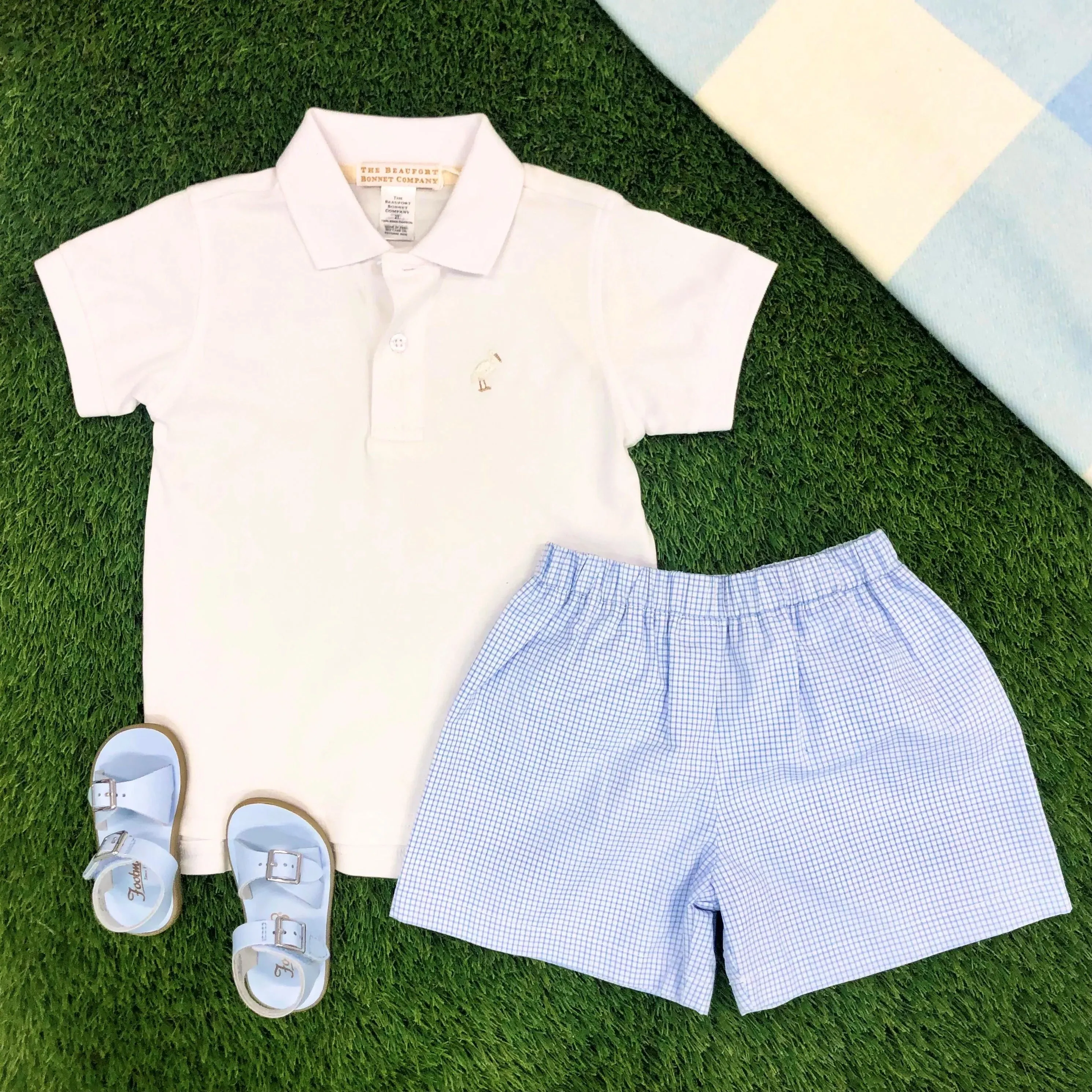 Prim and Proper Polo - Worth Avenue White